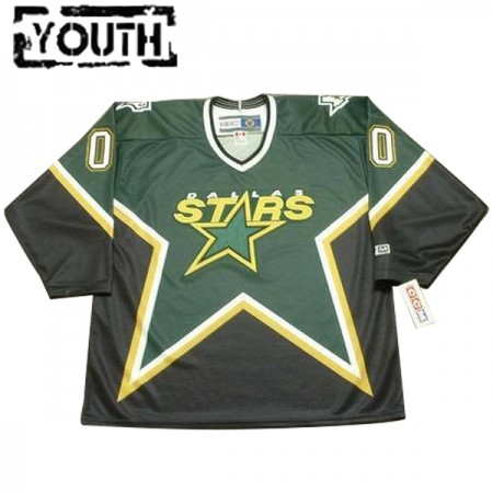 Kinder Eishockey Dallas Stars Trikot Custom CCM Throwback Authentic